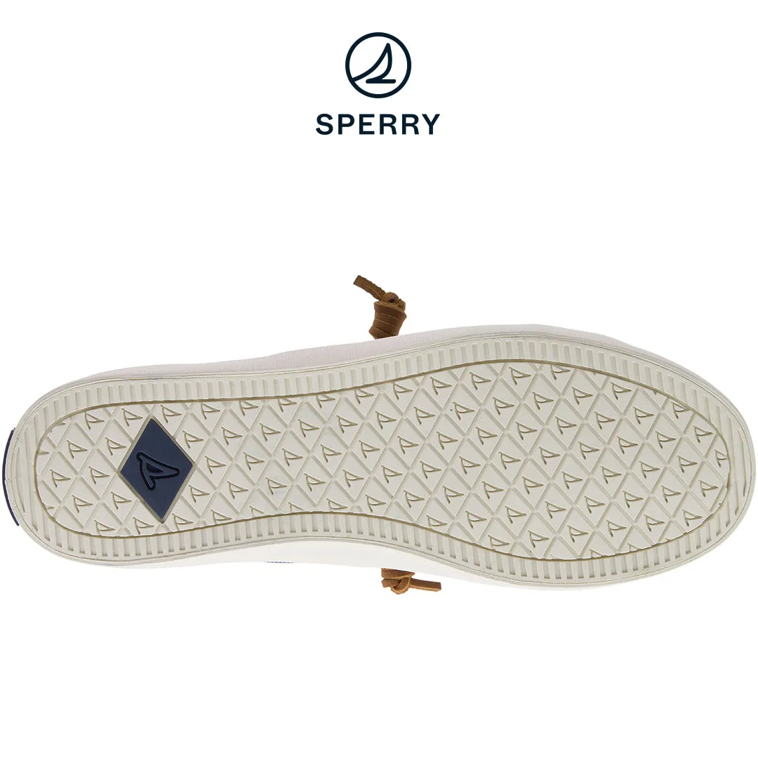 Women's Crest Vibe Washable Leather Sneakers - Navy (STS82400)