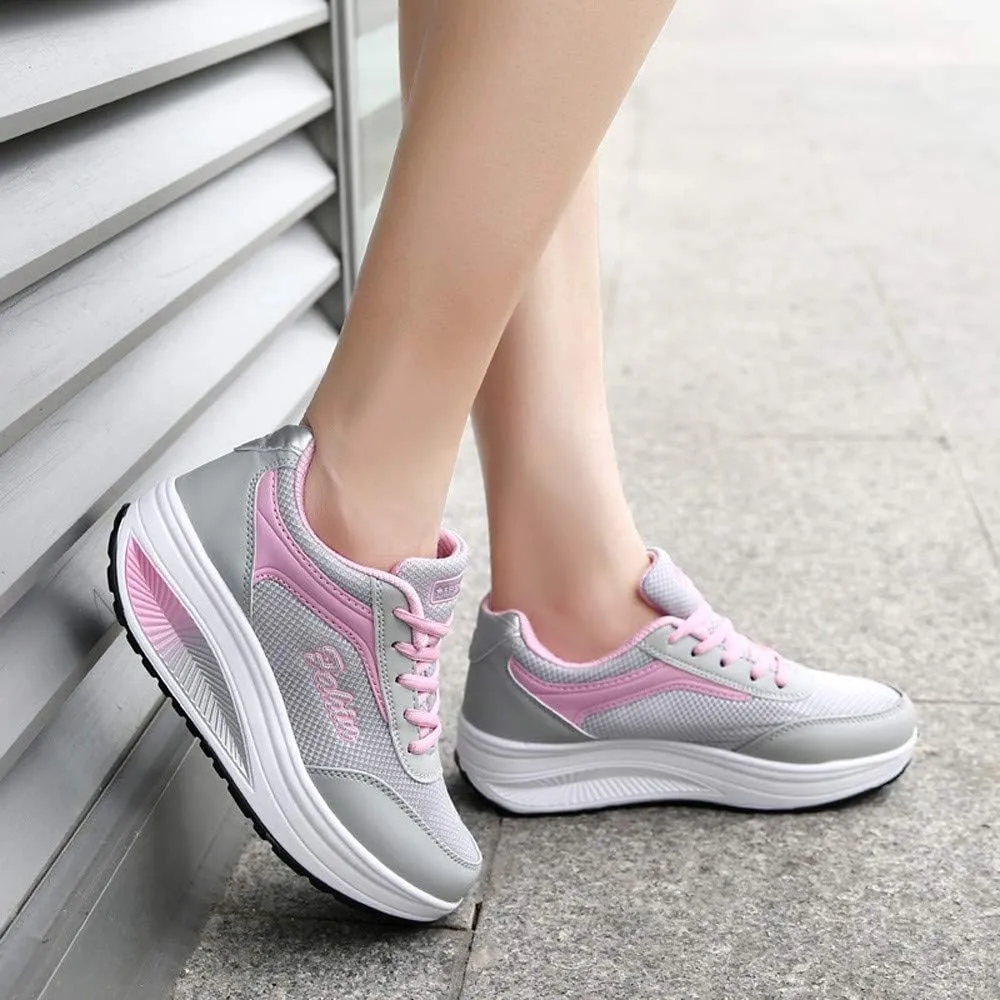 Women's Fashion Sneakers Red Comfy Shoes for Women Slip On Dressy All Black Dressy Sneakers for Women Womens Tennis Shoes Size 10 Trending Zapatos De Trabajo Para Mujer Antideslizante