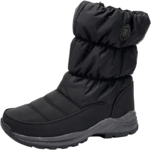 Womens Waterproof Winter Boots 10w Wide Calf Women's Winter Boots Waterproof Sexy Womens Wide Calf Pull on Snow Boots Womens Waterproof Boots Size 11 Womens Warm Winter Boots Wide Width