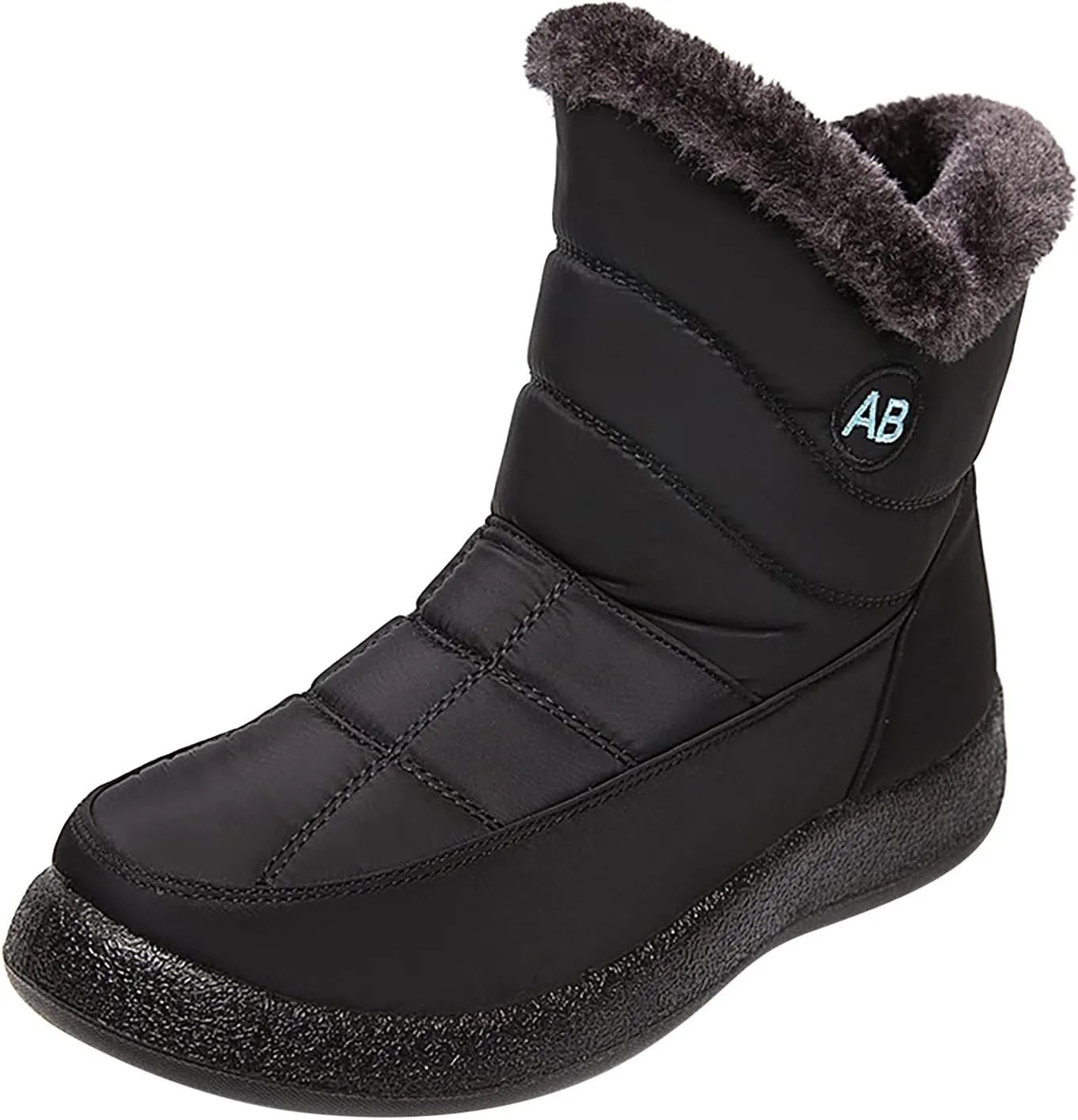 Womens Winter Boots Waterproof Wide Leg Women Snow Booties Cute Tall Winter Boots for Women Tall Snow Boots for Women Cute Botas De Invierno Mujer Oferta
