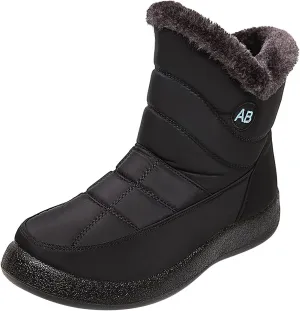 Womens Winter Boots Waterproof Wide Leg Women Snow Booties Cute Tall Winter Boots for Women Tall Snow Boots for Women Cute Botas De Invierno Mujer Oferta